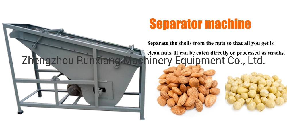 High Quality Beetroot Pecans Cooking Cracker Husk Separating Machine