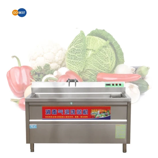 Lavatrice commerciale per carote, patate, frutta, ad ultrasuoni, per ozono, per cavoli, verdure, frutta e verdura