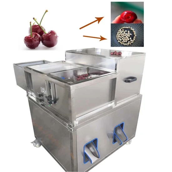 Piccola denocciolatrice automatica economica per prugne, olive, frutta, ciliegie e datteri